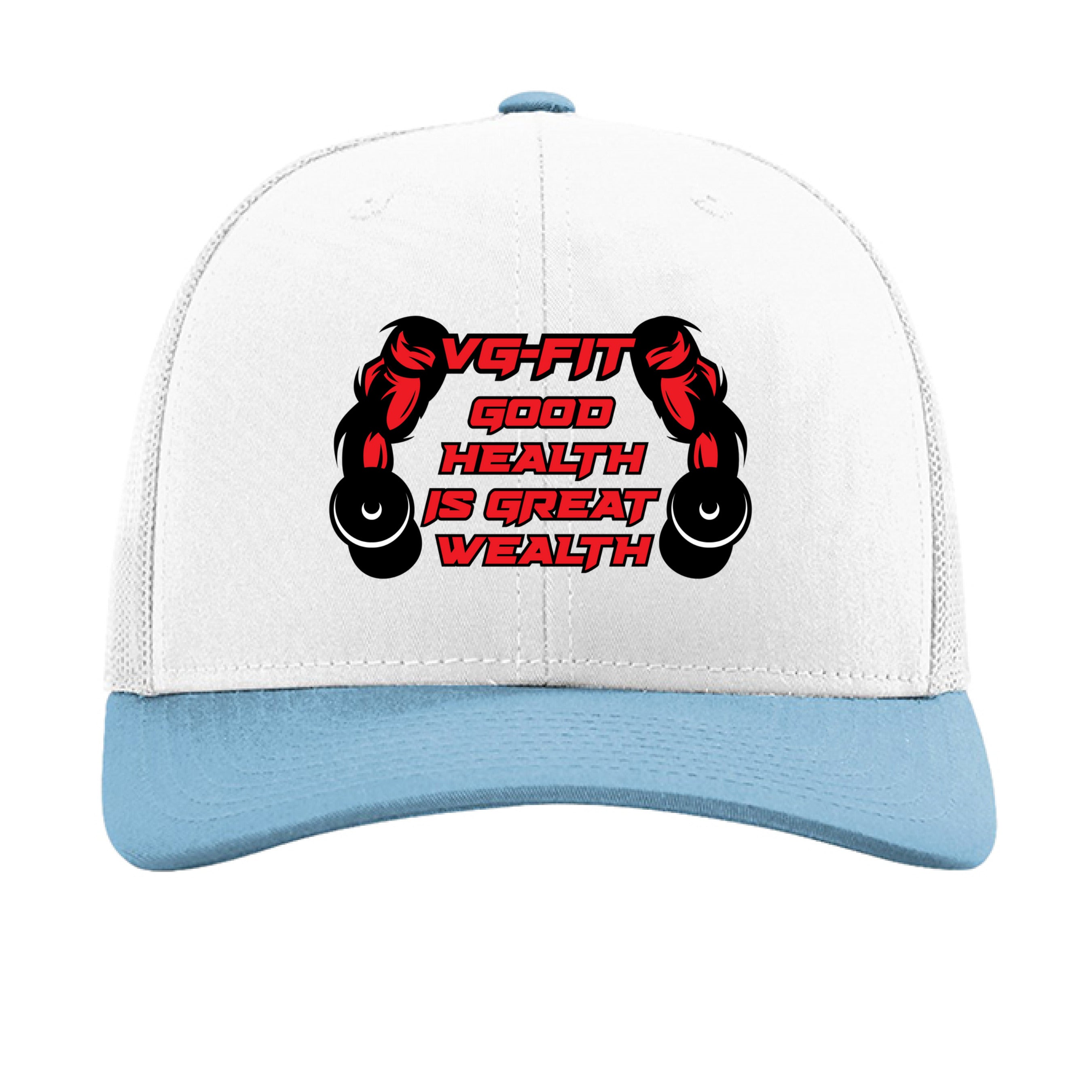 White/ White/ Columbia Blue - FRONT